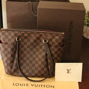 Discontinued Louis Vuitton Totally PM Damier Ebene